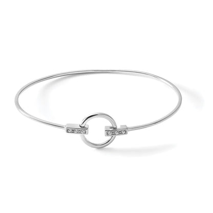 Sterlingsilber Weiß Eis Rhodiniert Diamant Armreif