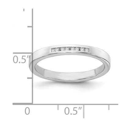 Sterlingsilber Weiß Eis Rhodiniert Chanel-set Diamant Ring