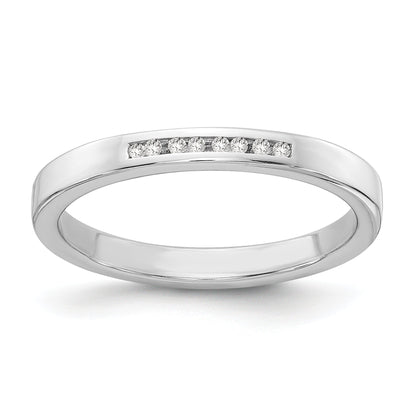 Sterlingsilber Weiß Eis Rhodiniert Chanel-set Diamant Ring