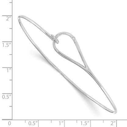 Sterlingsilber Weiß Eis Rhodiniert Diamant Armreif