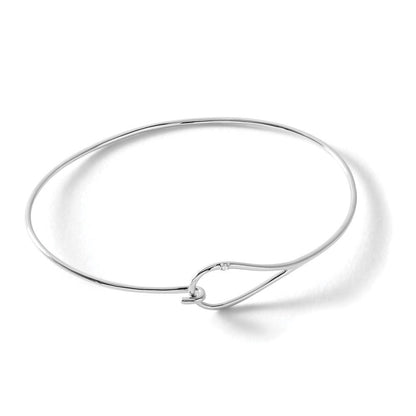 Sterlingsilber Weiß Eis Rhodiniert Diamant Armreif