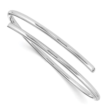 Sterlingsilber Weiß Eis Rhodiniert Diamant Armreif