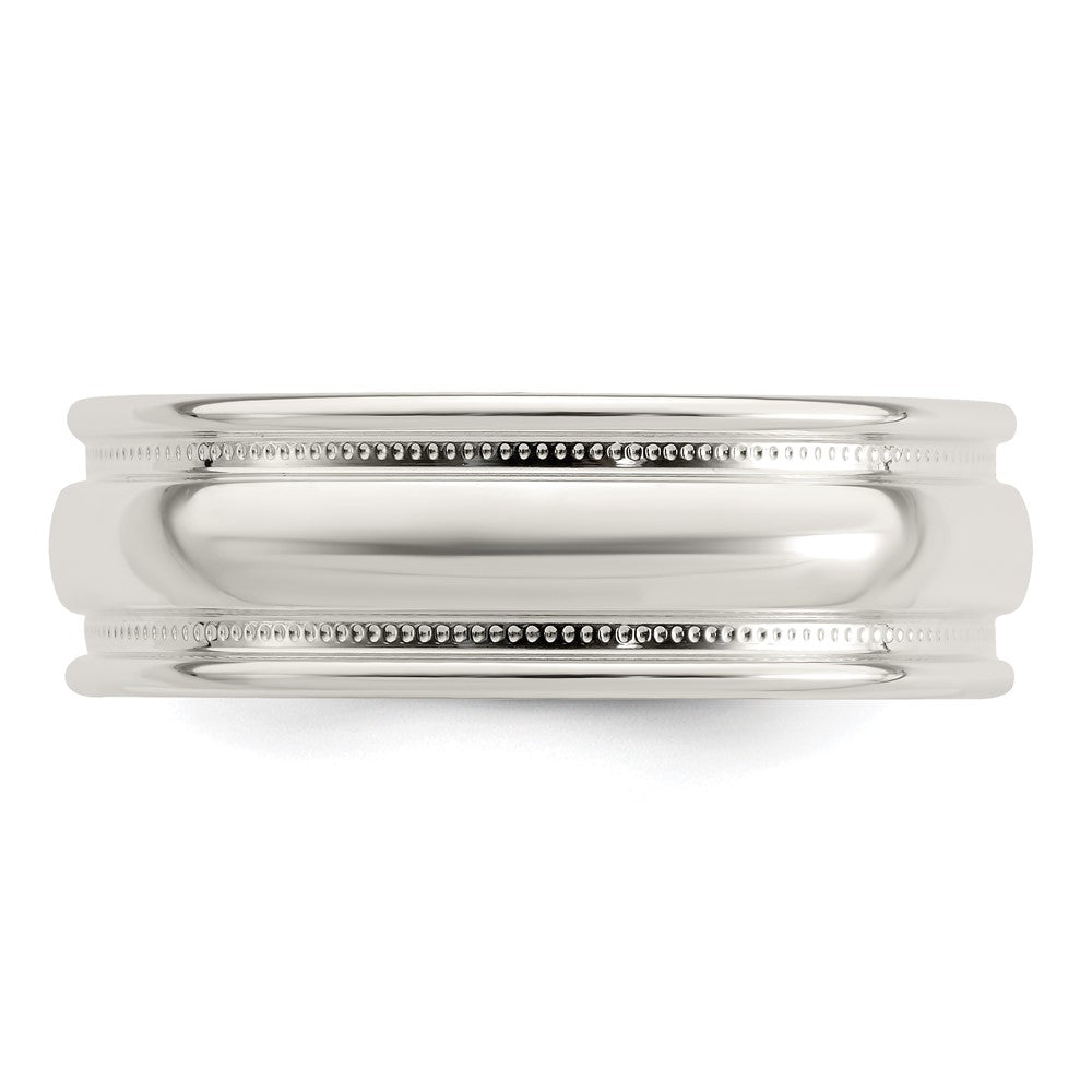 Sterlingsilber 7mm Poliert Fantasie Ring