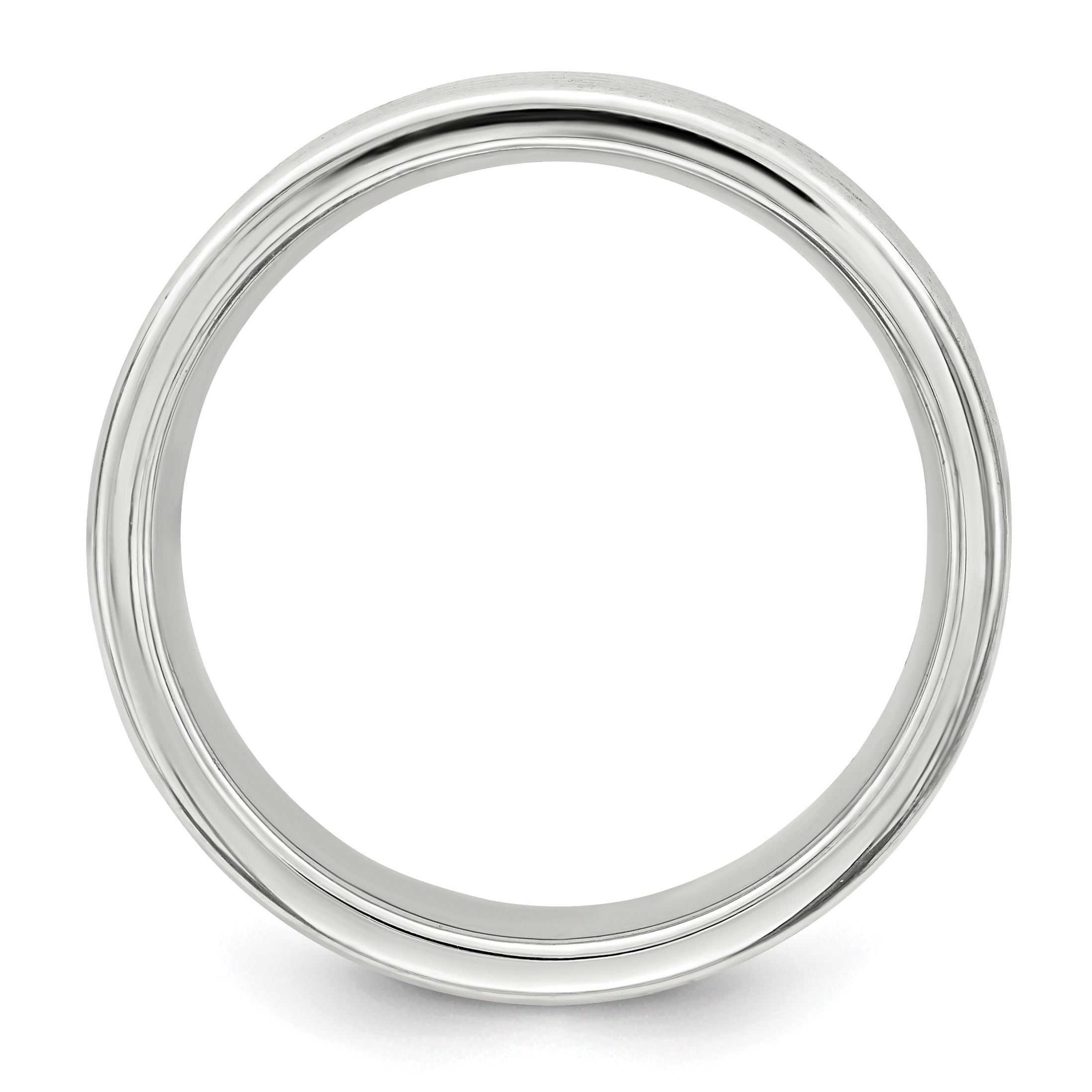 Sterlingsilber 7mm Poliert 5 Reihe Fantasie Ring