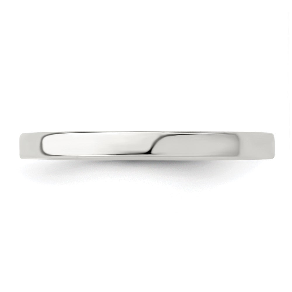 Sterlingsilber 2mm Leicht Flach Größe 4.5 Ring