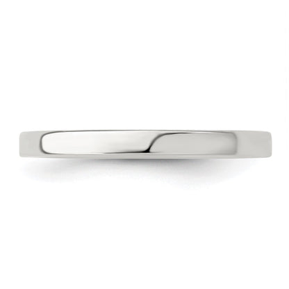 Sterlingsilber 2mm Leicht Flach Größe 4.5 Ring