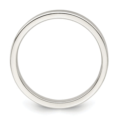Sterlingsilber 3mm Leicht Flach Größe 4 Ring