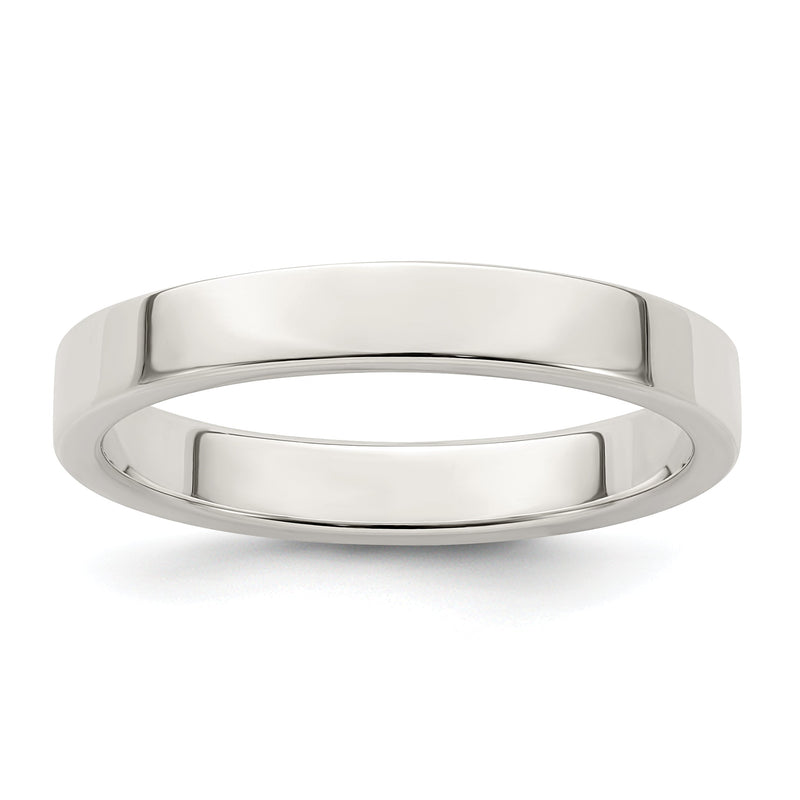 Sterlingsilber 3mm Leicht Flach Größe 4 Ring