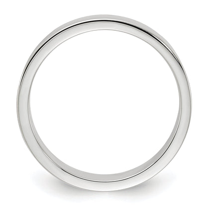 Sterlingsilber 4mm Leicht Flach Größe 4 Ring
