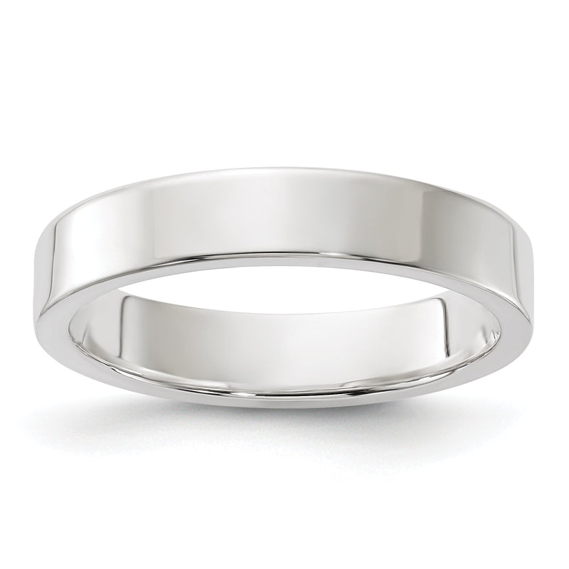 Sterlingsilber 4mm Leicht Flach Größe 4 Ring
