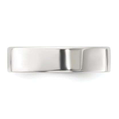 Sterlingsilber 5mm Leicht Flach Größe 4 Ring