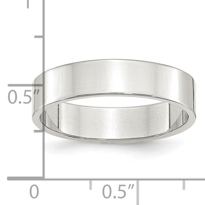 Sterlingsilber 5mm Leicht Flach Größe 4 Ring