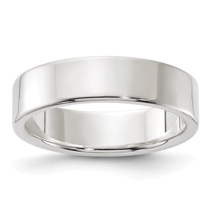 Sterlingsilber 5mm Leicht Flach Größe 4 Ring