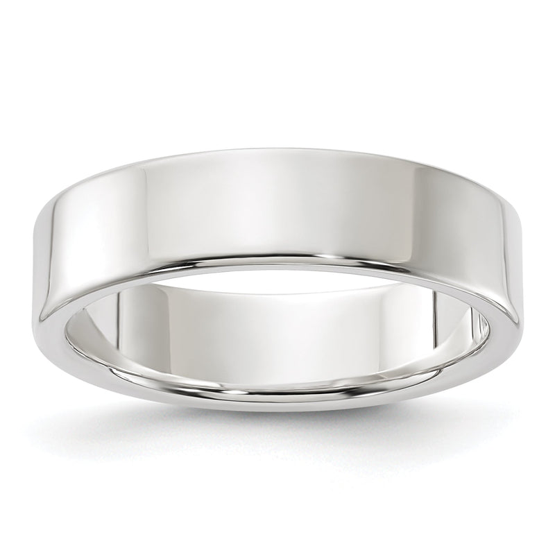 Sterlingsilber 5mm Leicht Flach Größe 4 Ring