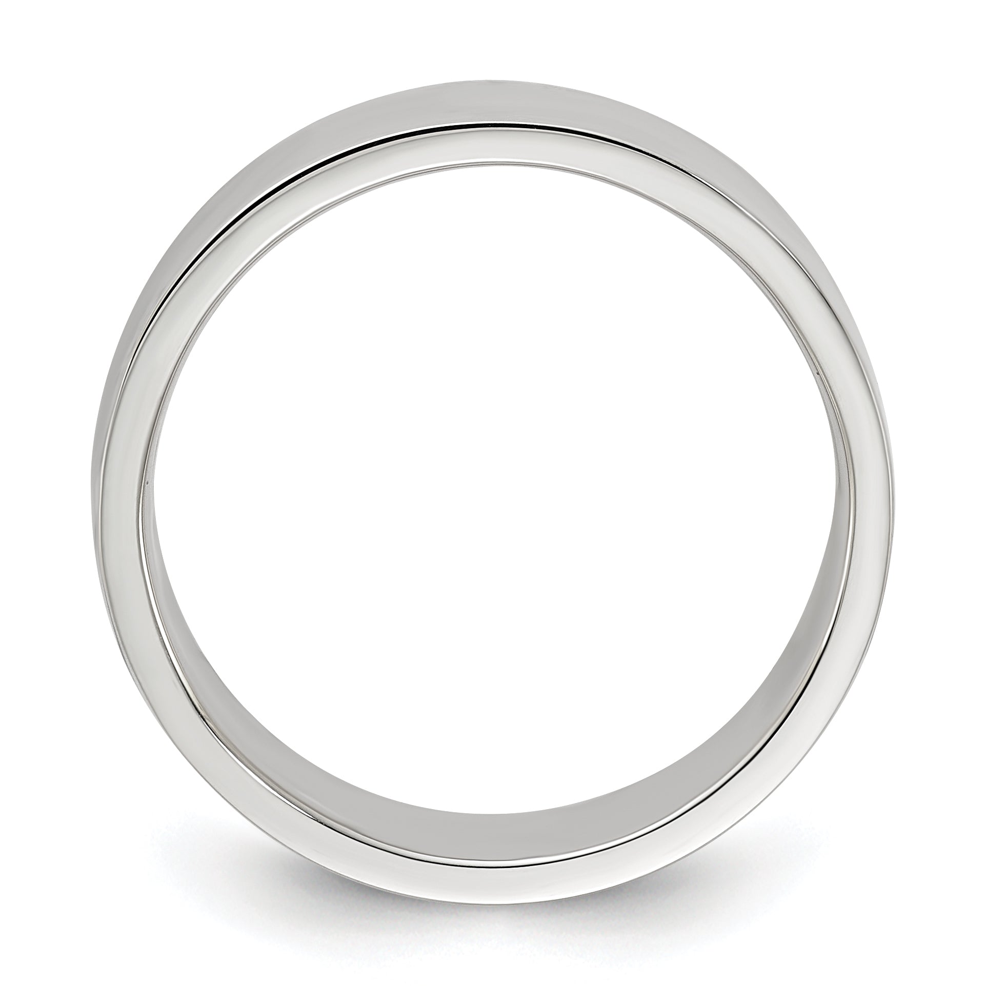 Sterlingsilber 6mm Leicht Flach Größe 4 Ring