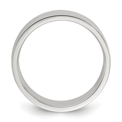 Sterlingsilber 6mm Leicht Flach Größe 4 Ring