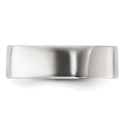Sterlingsilber 6mm Leicht Flach Größe 4 Ring