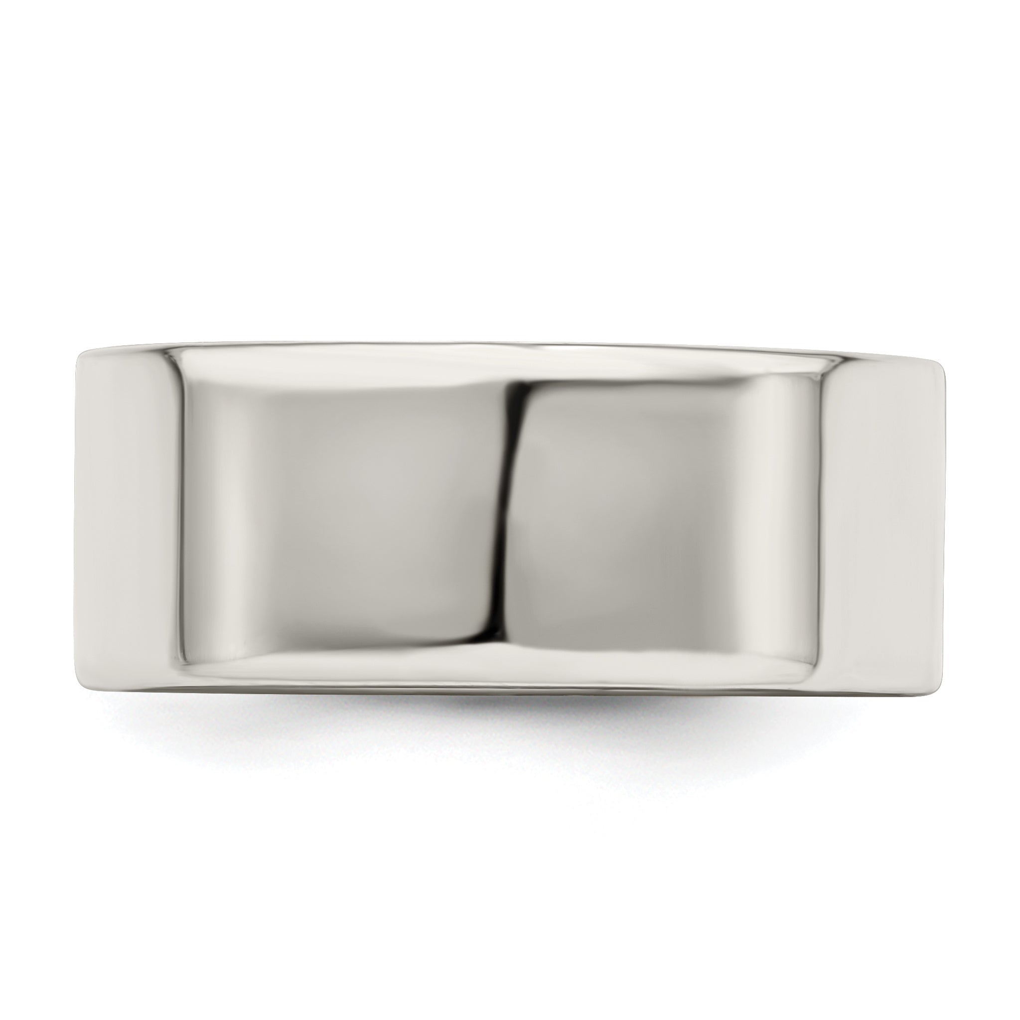 Sterlingsilber 8mm Leicht Flach Größe 4 Ring