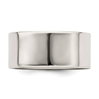 Sterlingsilber 9mm Leicht Flach Größe 4 Ring