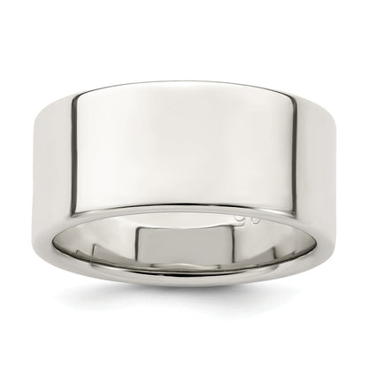 Sterlingsilber 9mm Leicht Flach Größe 4 Ring