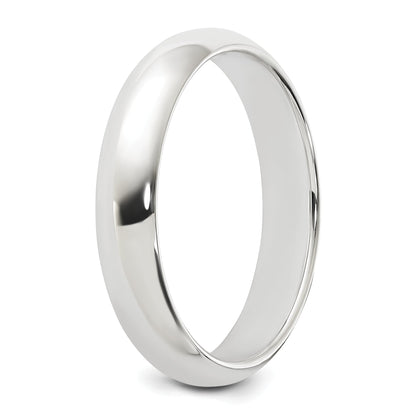 Sterlingsilber 4mm Halb Rund Größe 4 Ring