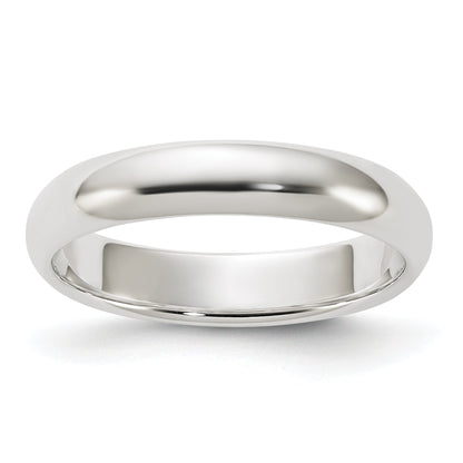Sterlingsilber 4mm Halb Rund Größe 4 Ring