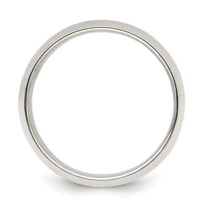 Sterlingsilber 9mm Halb Rund Größe 4 Ring