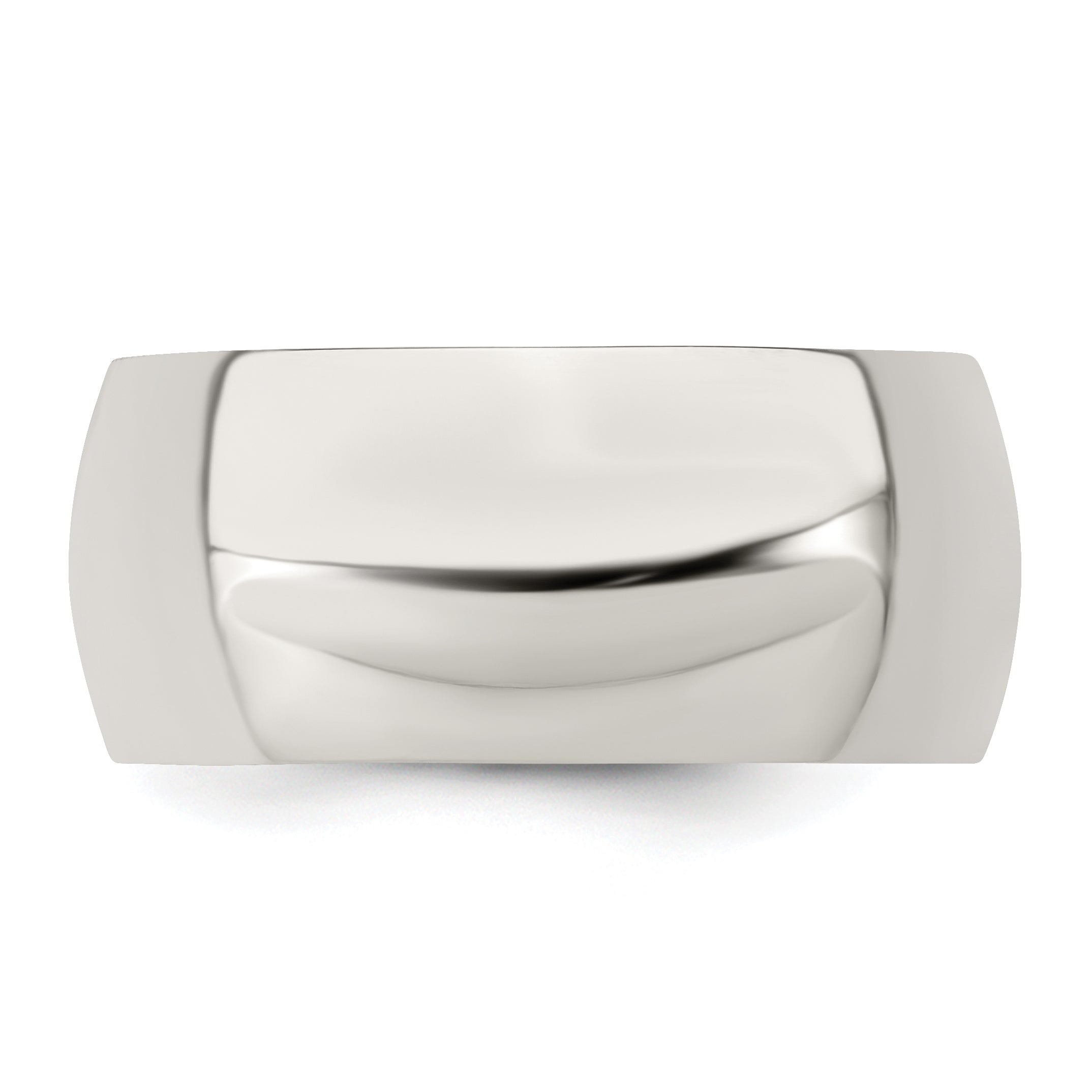 Sterlingsilber 9mm Halb Rund Größe 4 Ring
