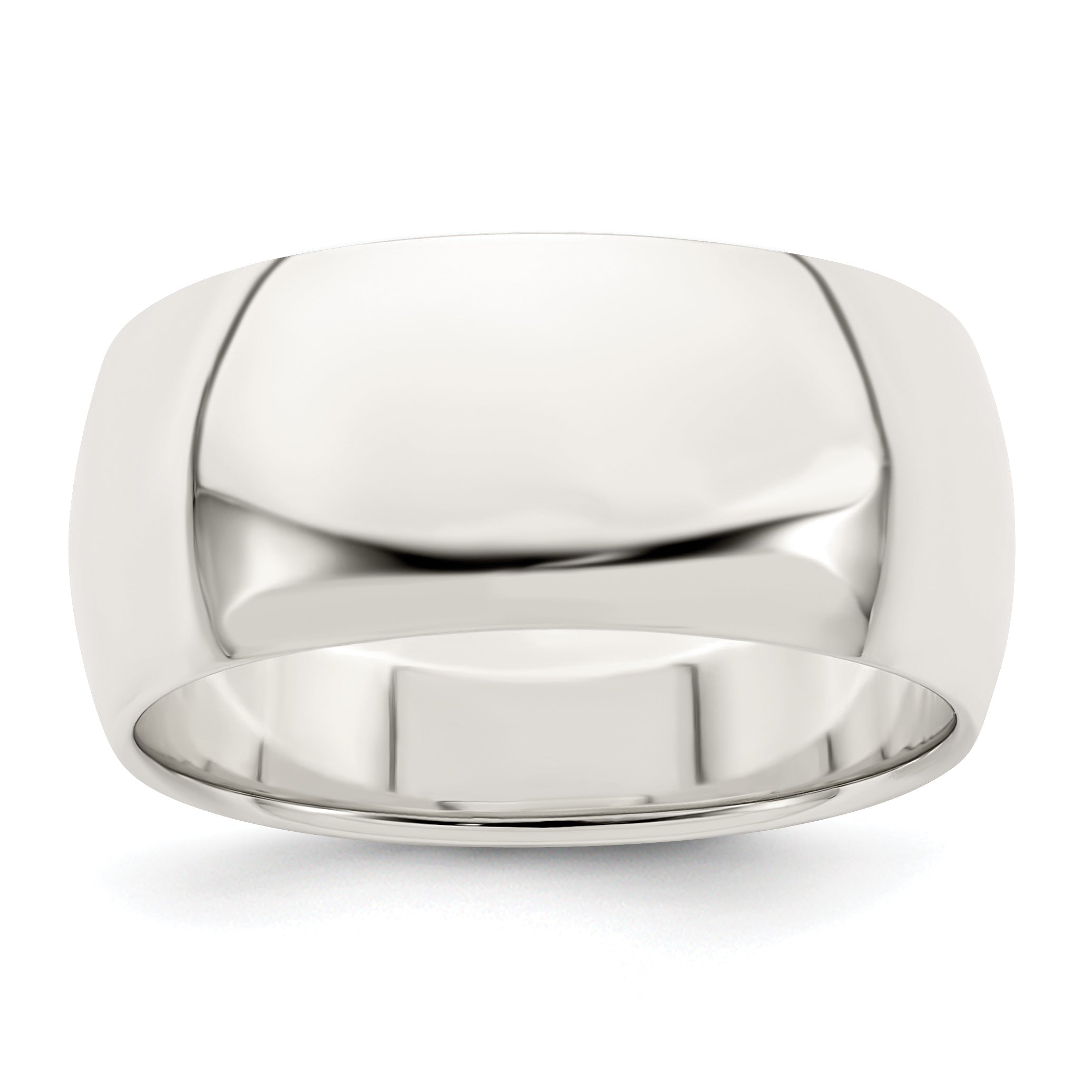 Sterlingsilber 9mm Halb Rund Größe 4 Ring