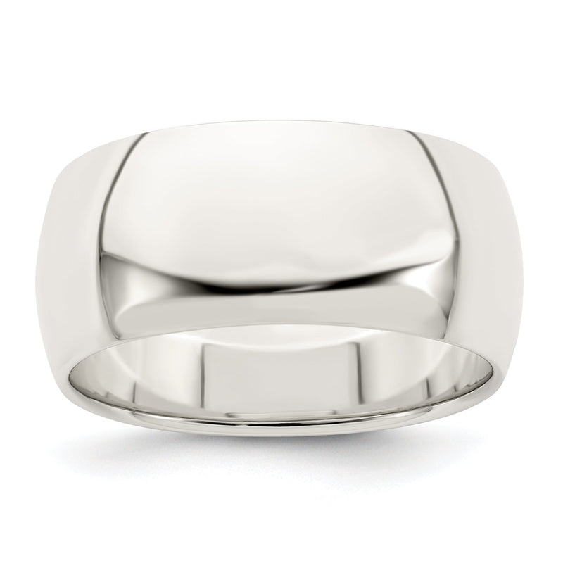 Sterlingsilber 9mm Halb Rund Größe 4 Ring
