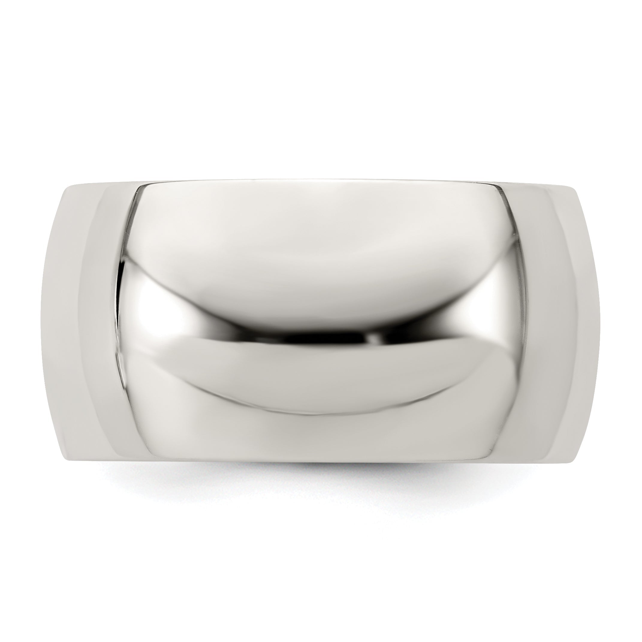 Sterlingsilber 10mm Halb Rund Größe 4 Ring