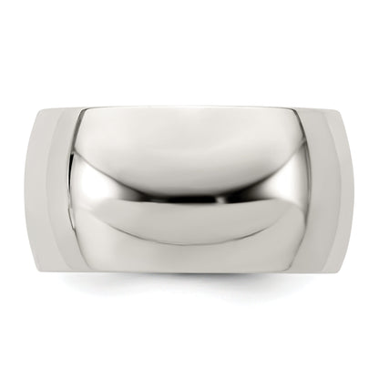 Sterlingsilber 10mm Halb Rund Größe 4 Ring