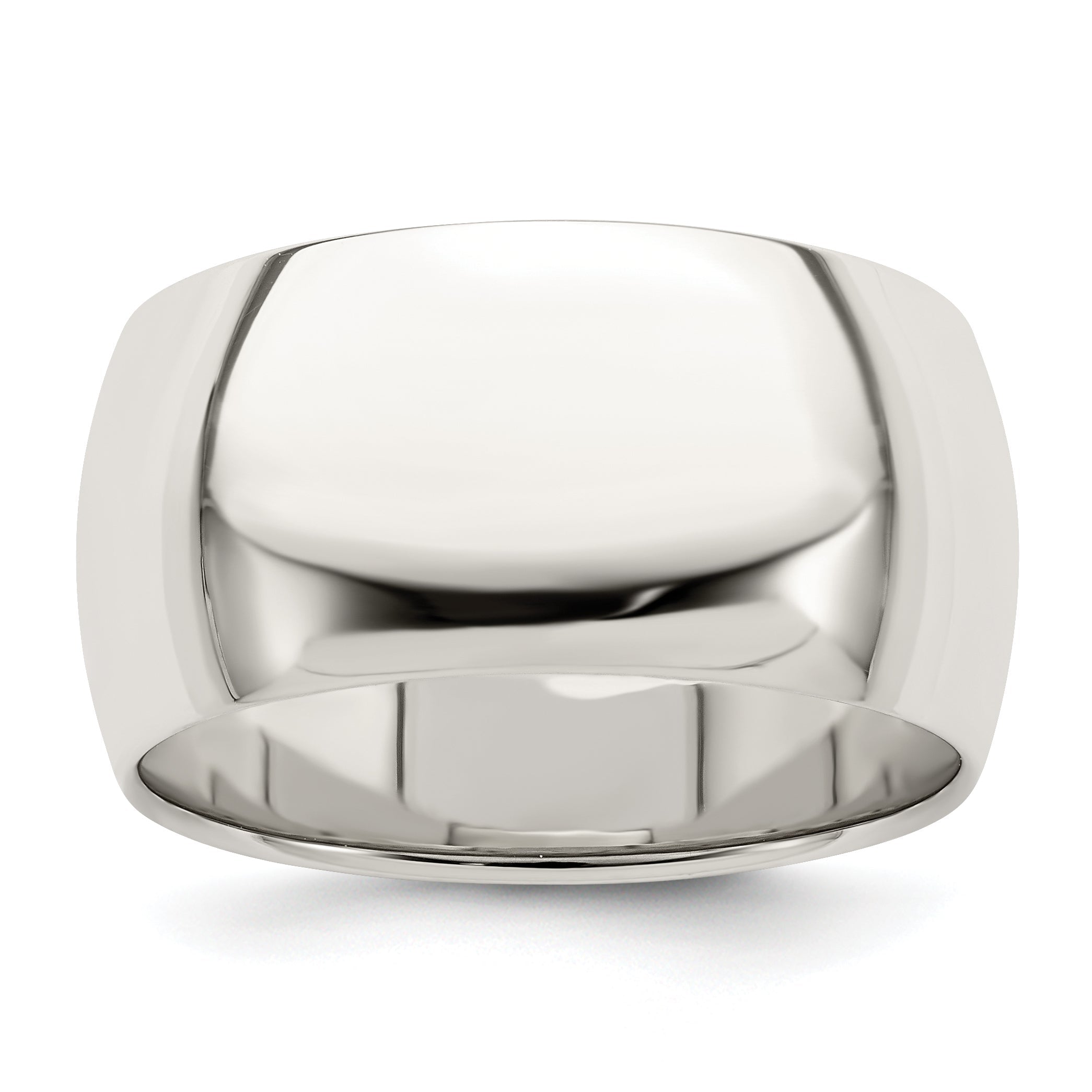 Sterlingsilber 10mm Halb Rund Größe 4 Ring