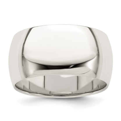 Sterlingsilber 10mm Halb Rund Größe 4 Ring