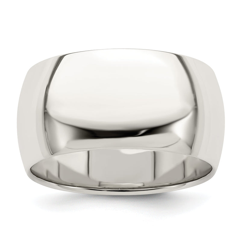 Sterlingsilber 10mm Halb Rund Größe 4 Ring