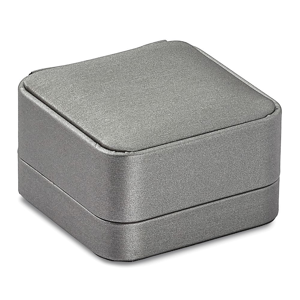 Rhodinierte Ohrhänger aus Sterlingsilber mit gedrehtem Design und Diamanten