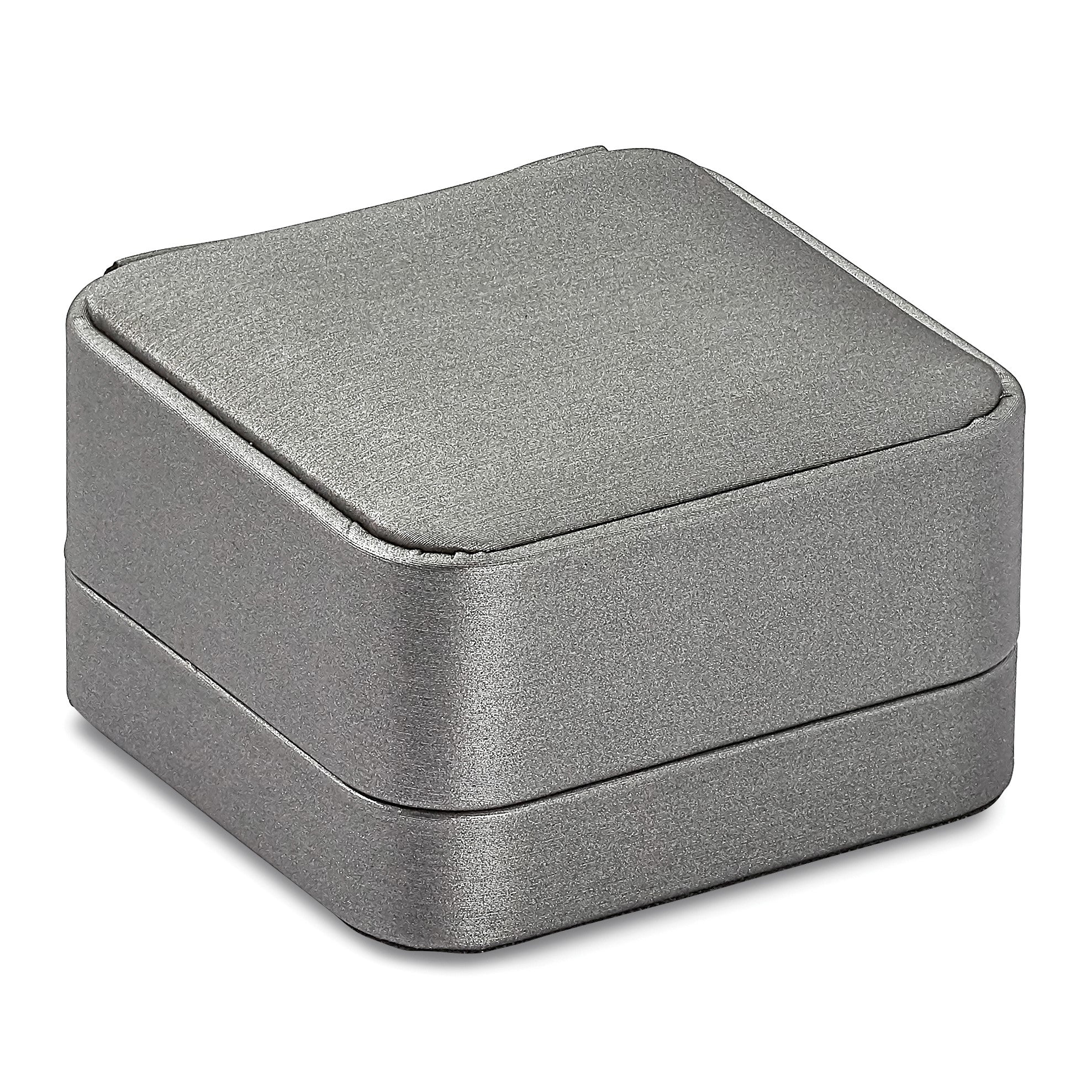Rhodinierte Ohrhänger aus Sterlingsilber mit gedrehtem Design und Diamanten