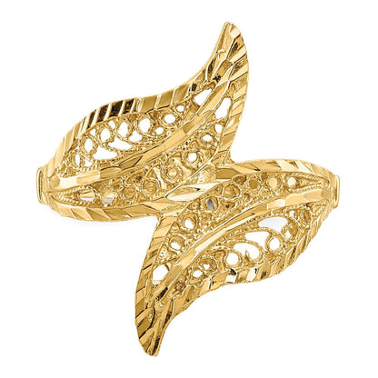 14K Gelbgold Filigranring