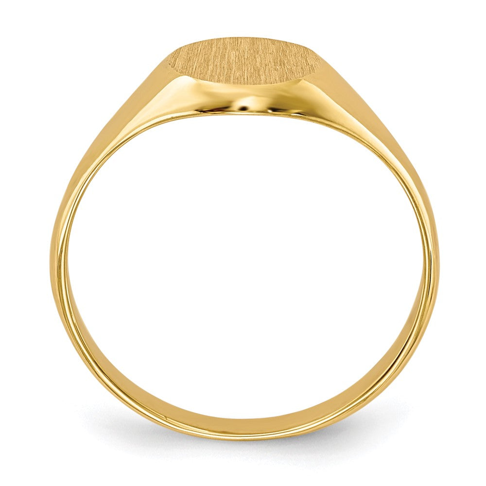 14K Gelbgold Kinder-Siegelring