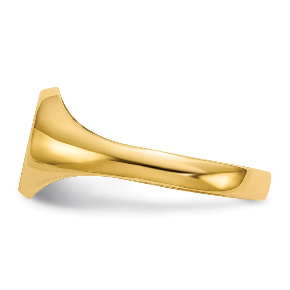 14K Gelbgold Kinder-Siegelring