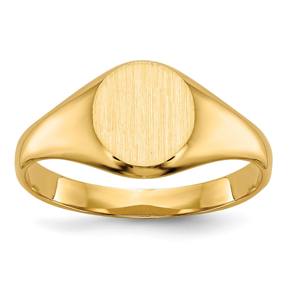 14K Gelbgold Kinder-Siegelring