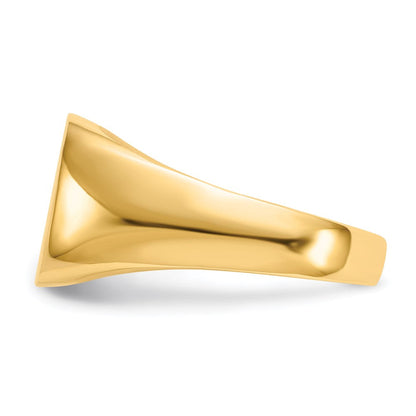 585 Gelbgold Siegelring für Herren
