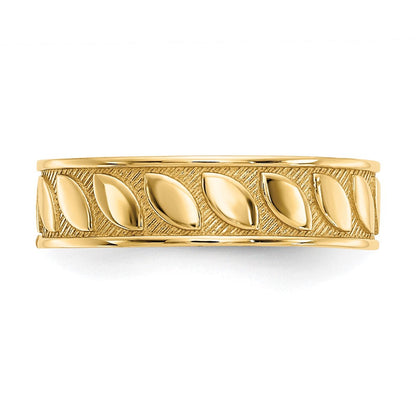 14K Gelbgold Zehenring