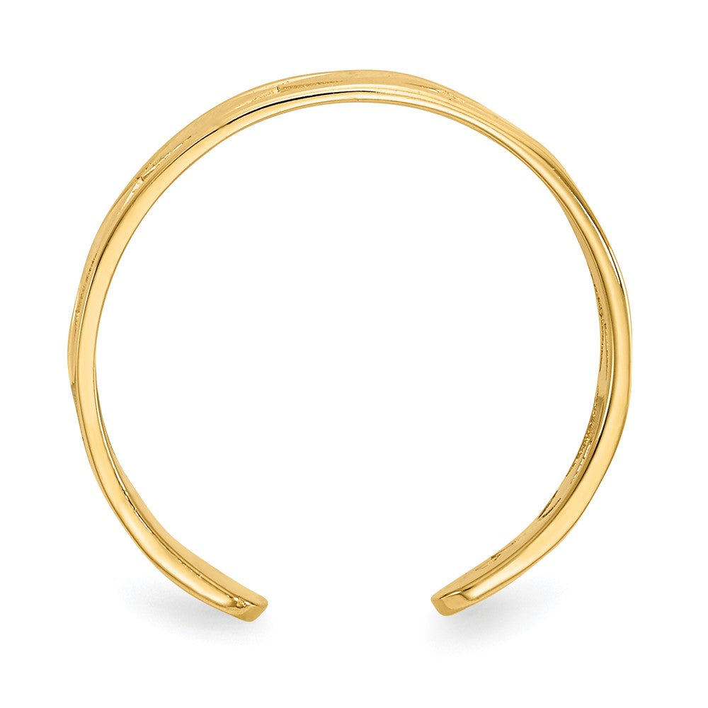 14K Gelbgold Diamant Shapes Zehenring