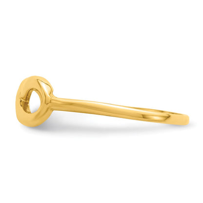 14K Gelbgold Infinity-Ring