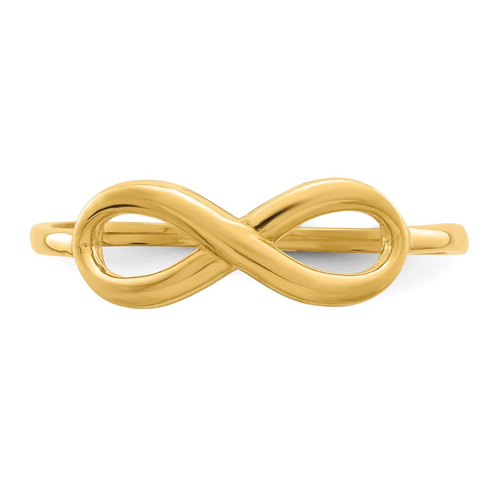 14K Gelbgold Infinity-Ring