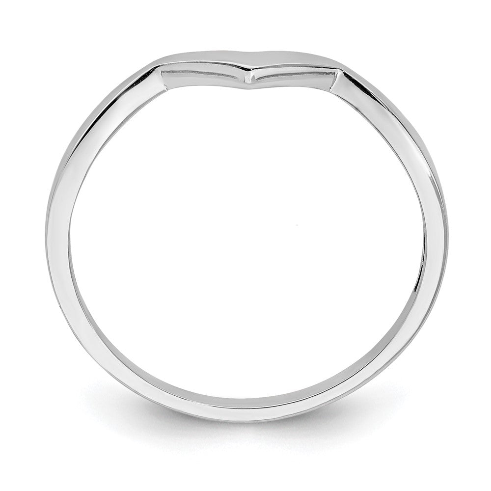14K Weißgold Ring