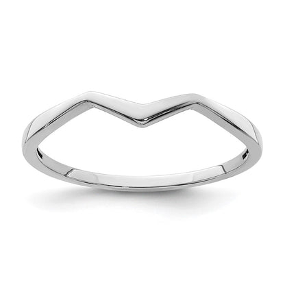 14K Weißgold Ring