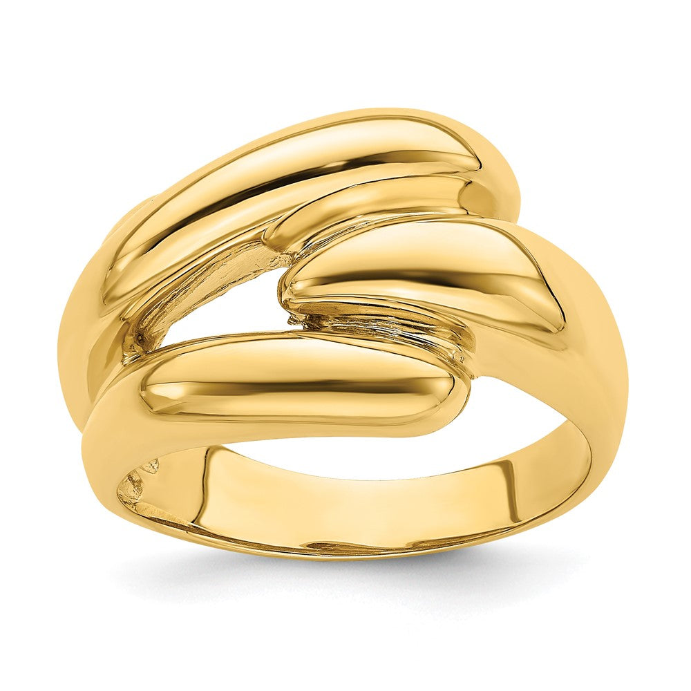 14K Gelbgold Fancy Ring