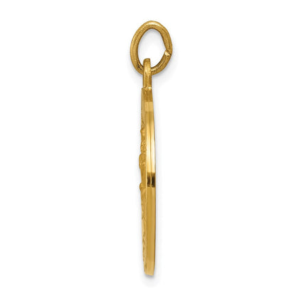 14K Gelbgold US-Army Sankt-Christophorus-Medaillenanhänger